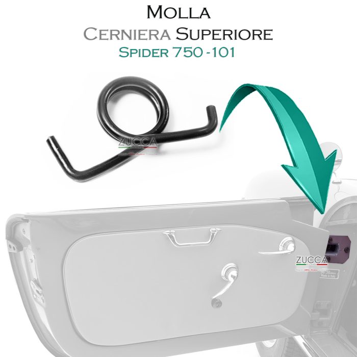 Molla Cerniera Superiore Porta (Spider 750/101)