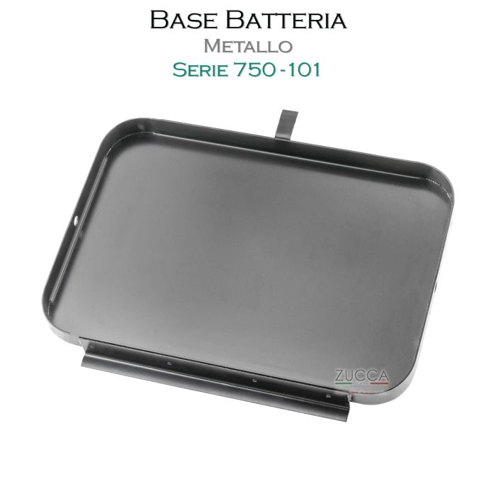 Base Batteria in Metallo (Serie: 750/101)