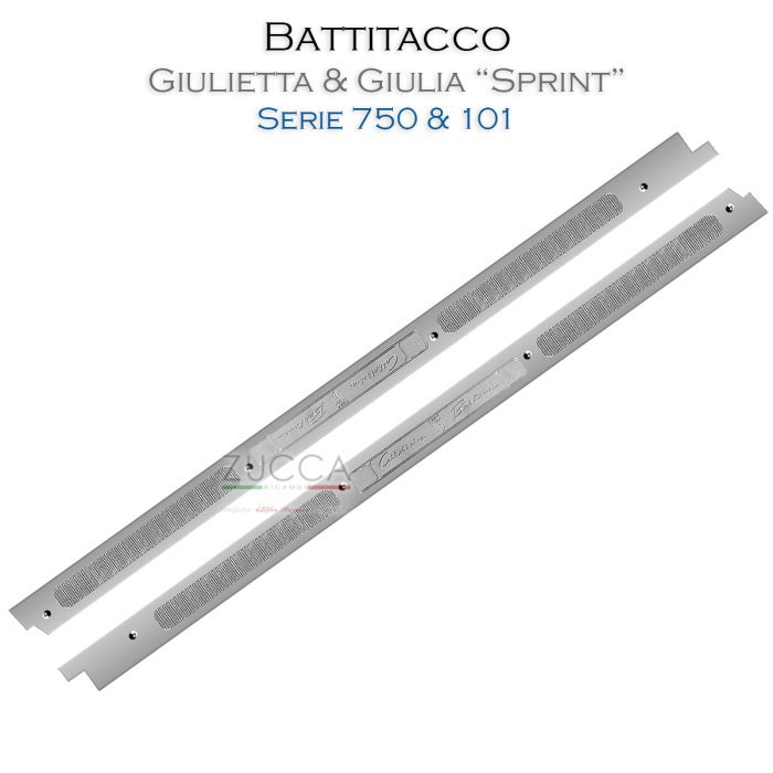 Coppia Battitacco (Giulietta & Giulia SPRINT - 750/101) "Inox" - immagine 2