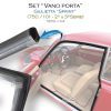 Coppia (2 pz.) Guarnizioni Vano Porta Dx & Sx (Giulietta SPRINT 750/101 - 2ª & 3ª Serie)
