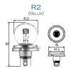 Lampadina R2 (12v 45/40 Watt - Attacco P45t ASY Bilux) - immagine 2