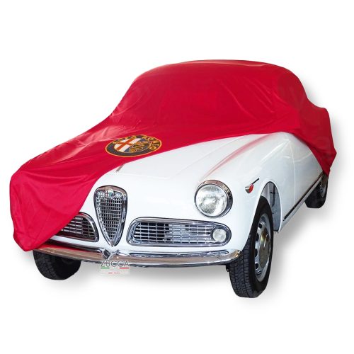 Copri Auto - "Rosso" Con Logo (Giulietta & Giulia Sprint - 750/101)