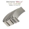 Bronzine di Biella (Serie: 1900 & 102) – 0.10″ (0.25 mm)