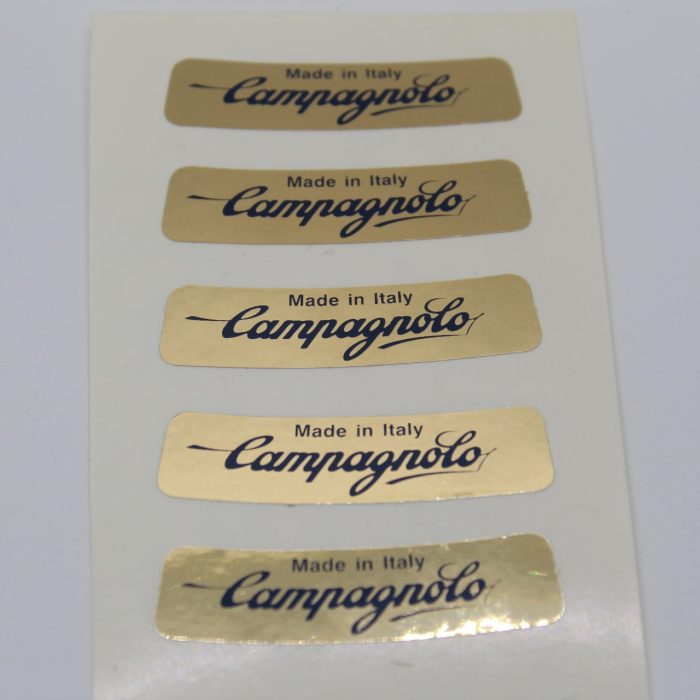 Adesivo (Set 5Pz.) "Campagnolo Made in Italy" - immagine 2