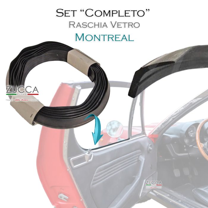 Set Completo Guarnizioni - Raschiavetro (105.64 - Montreal) "Qualità"