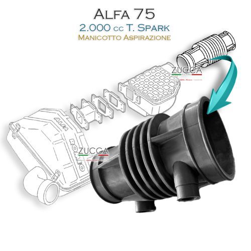 Manicotto Debimetro (Alfa 75 - 2.000 cc Twin Spark)