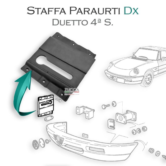 Supporto Paraurti Ant. Dx (Duetto 90>93')