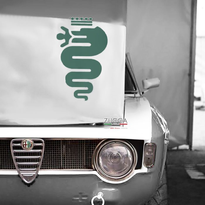 Adesivo Biscione Verde 53 cm (Alfa Romeo) - immagine 2