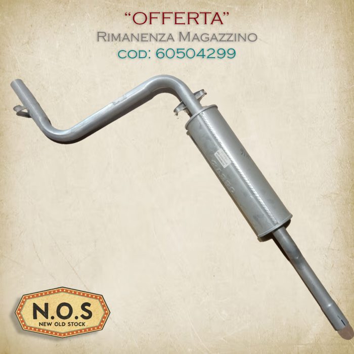 OFFERTA - Centrale Scarico (Alfasud & Sprint & Alfa 33 - 1976>94') - Rimanenza Magazzino