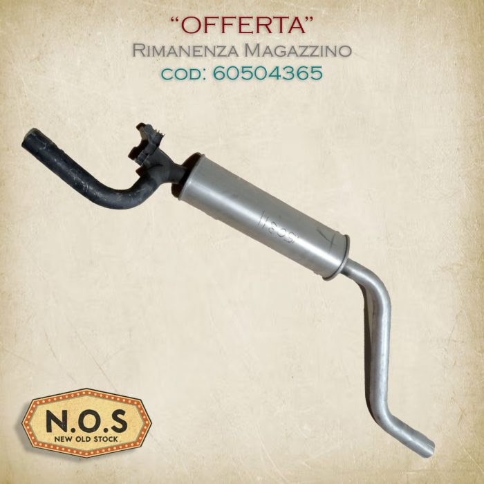 OFFERTA - Terminale Scarico (Alfa 33 1.2 & 1.3 Carb. - 1988>90') - Rimanenza Magazzino