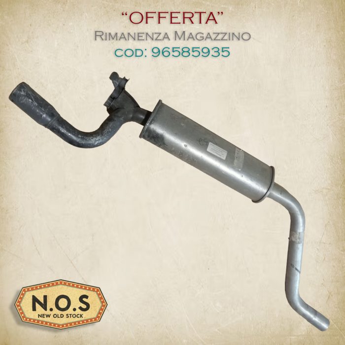 OFFERTA - Terminale Scarico (Alfa 33 & Sprint 1.5/1.7 Q.V.) - Rimanenza Magazzino