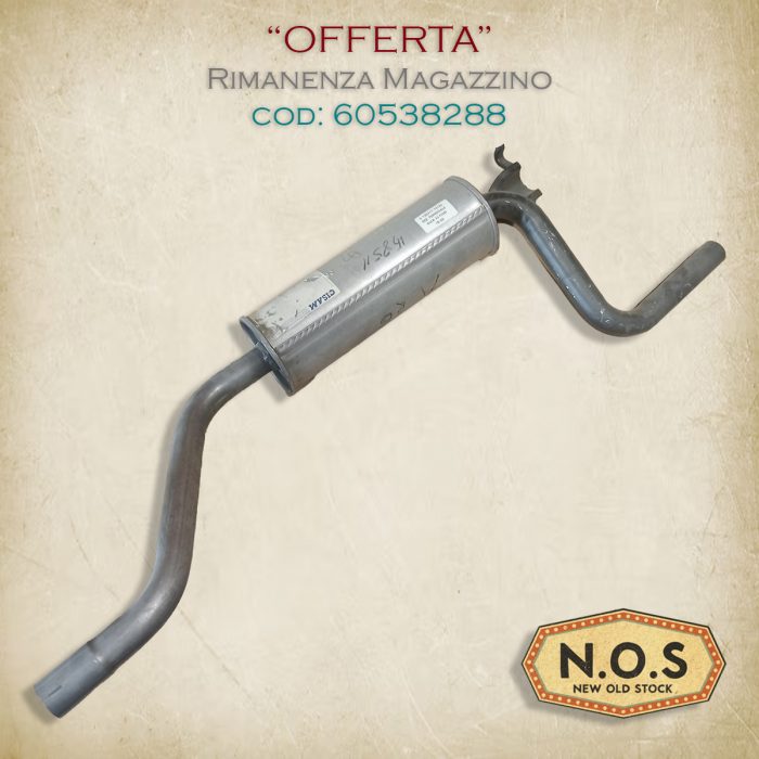 OFFERTA - Terminale Scarico (Sprint / Alfa 33 Carb. - 1990>94') - Rimanenza Magazzino