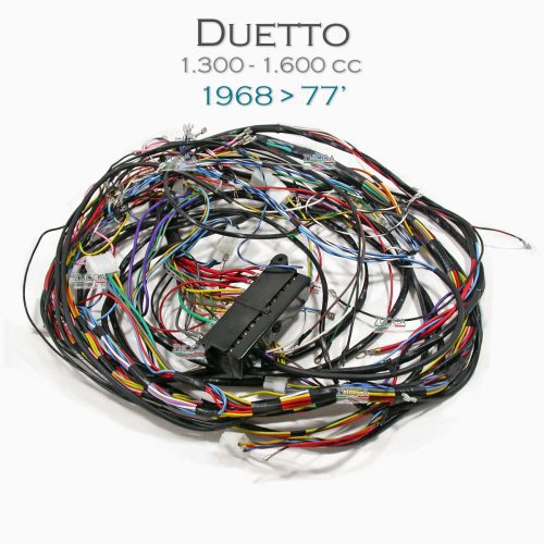 Impianto Elettrico con Portafusibili (Duetto 1.300/1.600 cc - 1968 > 77’)