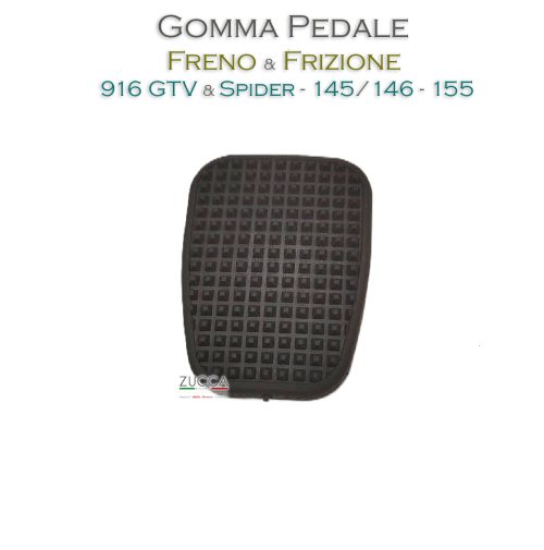 Gomma Pedale Freno & Frizione (916 GTV & Spider - 145/146 - 155)