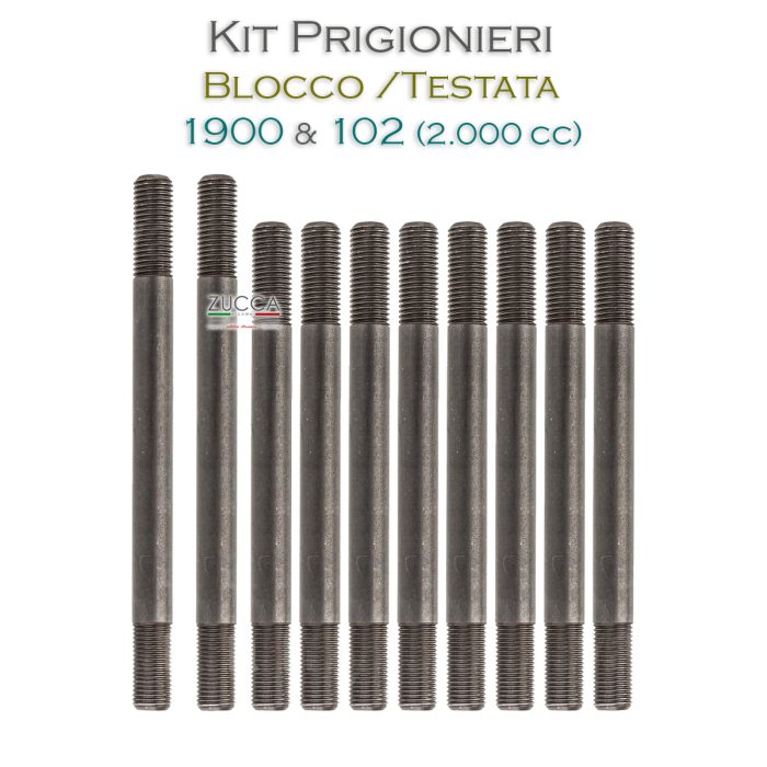 Set Prigionieri - Testata (Serie: 1900 & 102 – 2.000 cc)