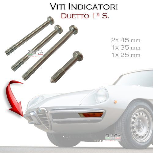 Set 4 Viti Indicatore (Duetto1ª Serie)