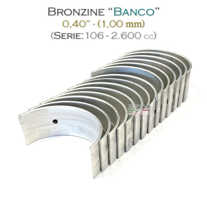 Bronzine di Banco (Serie: 106 - 2.600 cc) – 0.40″ (1.00 mm)