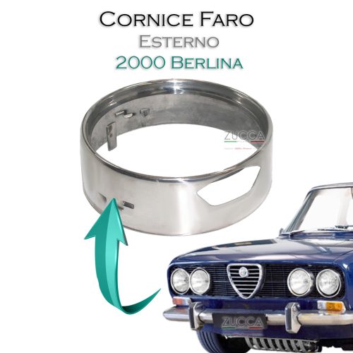 Cornice Faro Ant. Esterno (2000 Berlina) con Regolazione
