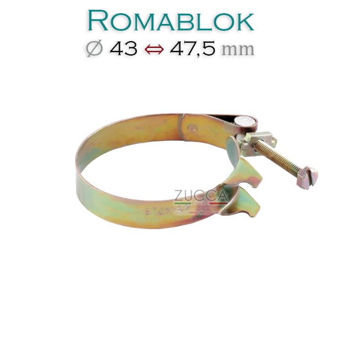Fascetta Manicotto “Romablok” Ø 43 ⇔ 47,5 mm