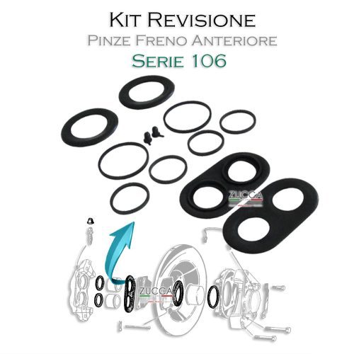 Kit Revisione - Pinze Freno Anteriore "GIRLING" (106 - Sprint/Touring)