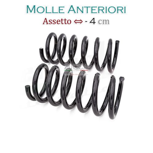 Kit (2pz.) Molle Anteriori "-4 cm" (105/115 - GT/Spider/Giulia & Berlina)