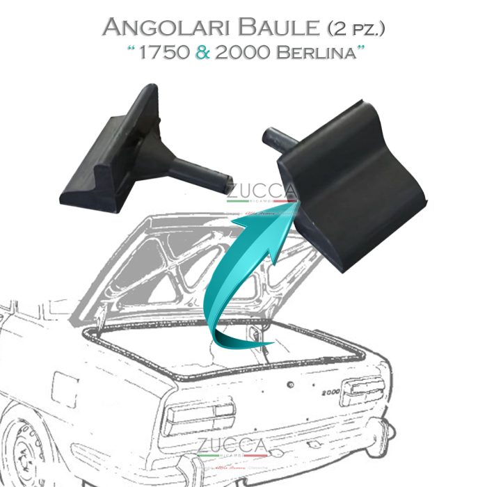 Coppia Angolari Baule (1750 & 2000 BERLINA)