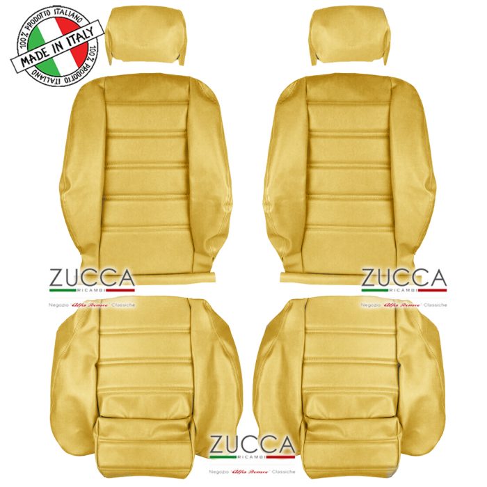 Coppia Fodere Sedili - Skay/Skay Beige (115 - Duetto 4^ Serie)