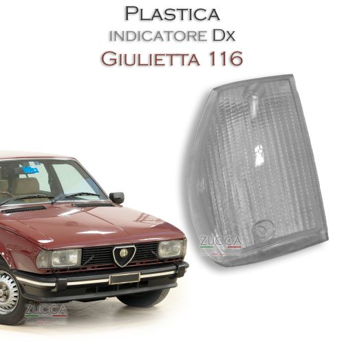 Plastica - Indicatori Faro Bianco (Giulietta 116) Destro