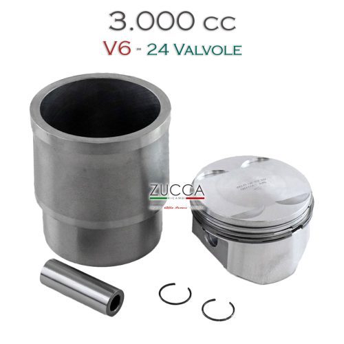 Pistone & Canna (V6 Busso 3.000 cc 24v - Ø 93 mm)