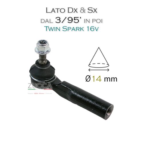 Testina Sterzo Sx & Dx - (Twin Spark 16 valvole - 5/95' in poi)