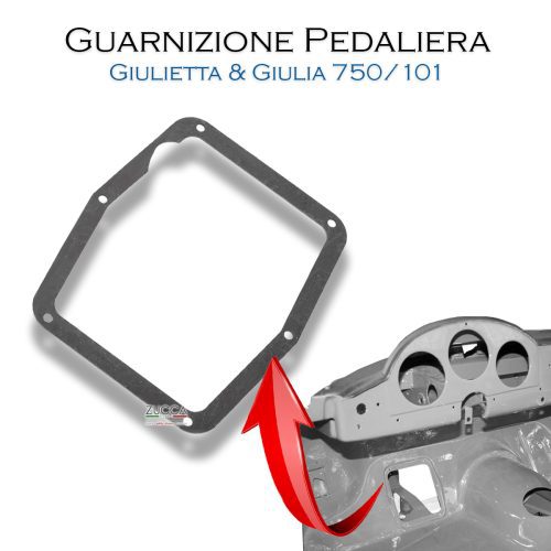 Guarnizione Contorno Pedaliera Freno & Frizione (750/101)