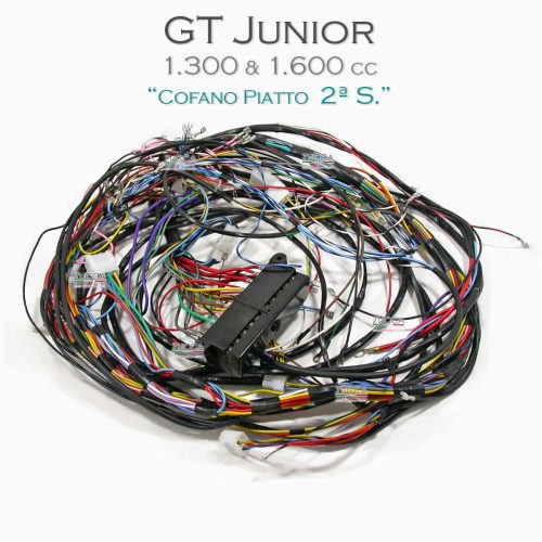 Impianto Elettrico con Portafusibili n. 10 (GT Bertone 105 - 1.300/1.600 Cofano Piatto 2ª S.)