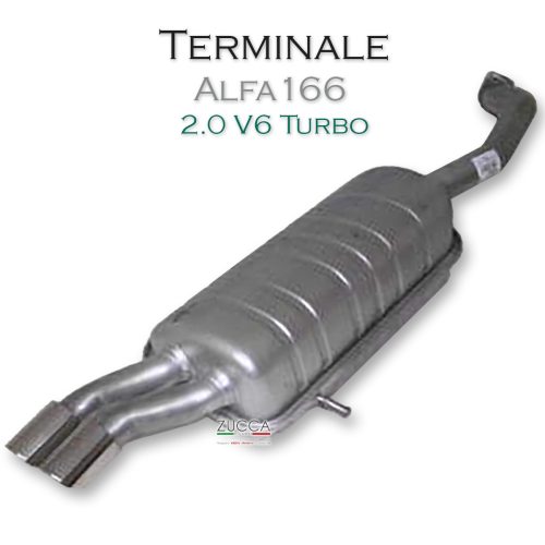 Terminale Scarico (Alfa 166 - 2.000 cc V6 Turbo)