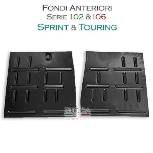 Coppia (2 pz) Fondi Anteriori (Serie 102 & 106 - Spider Touring)
