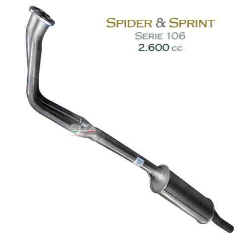 Sezione Anteriore (106 - Spider & Sprint 2.600cc)