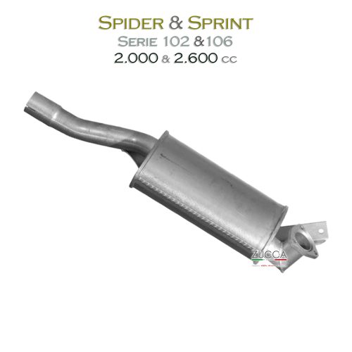 Sezione Centrale (102/106 - Sprint & Spider 2.000/2.600cc)