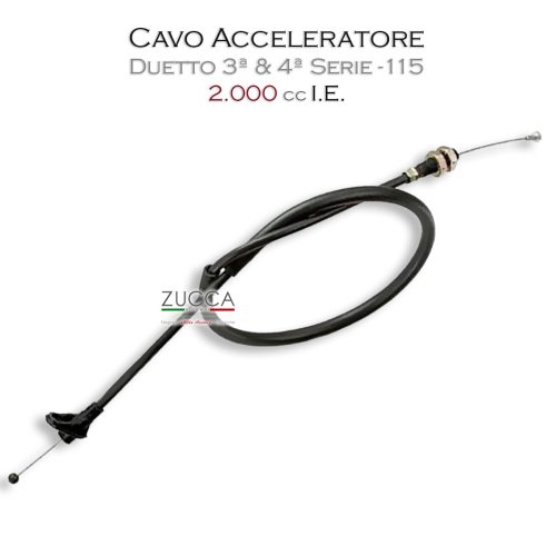 Cavo Acceleratore Duetto 3ª & 4ª Serie 115 - 2.000 cc I.E.