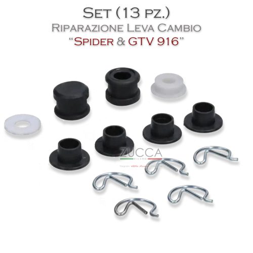 Set 13pz. Riparazione Leva Cambio (916 - Spider & GTV)