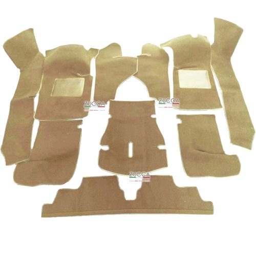 Set Tappeti Moquette Beige Leone - "Battitacco Skay Beige" (Duetto '86/'93)